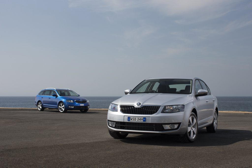 The new Skoda Octavia. The new Skoda Octavia.